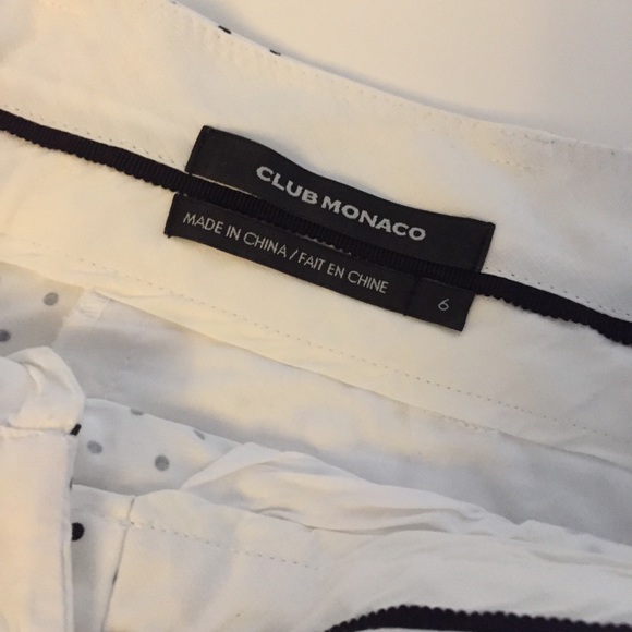 Club Monaco polka dot shorts - Picture 3 of 4